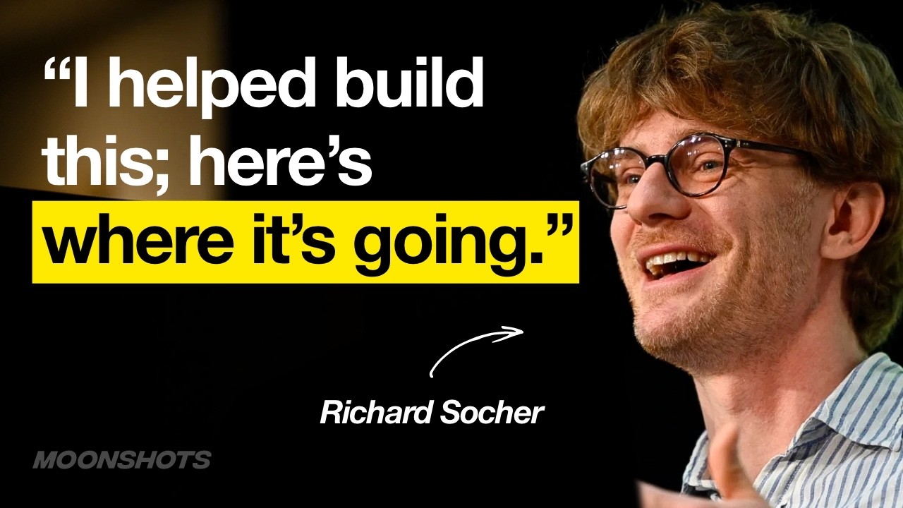 Click to watch the full interview on YouTube The Man Who Invented Prompt Engineering on AI, AGI & Humanoids w/ Richard Socher & Salim Ismail